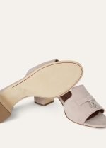Summer Charms Suede Goatskin Sandal - Image 4