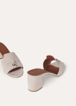 Summer Charms Suede Goatskin Sandal - Image 2